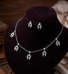 Silver Horseshoe Jewelry Set